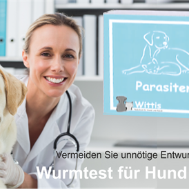 Unternehmen: Wurmtest für Hunde und Katzen - Wittis-Tiernahrung GmbH