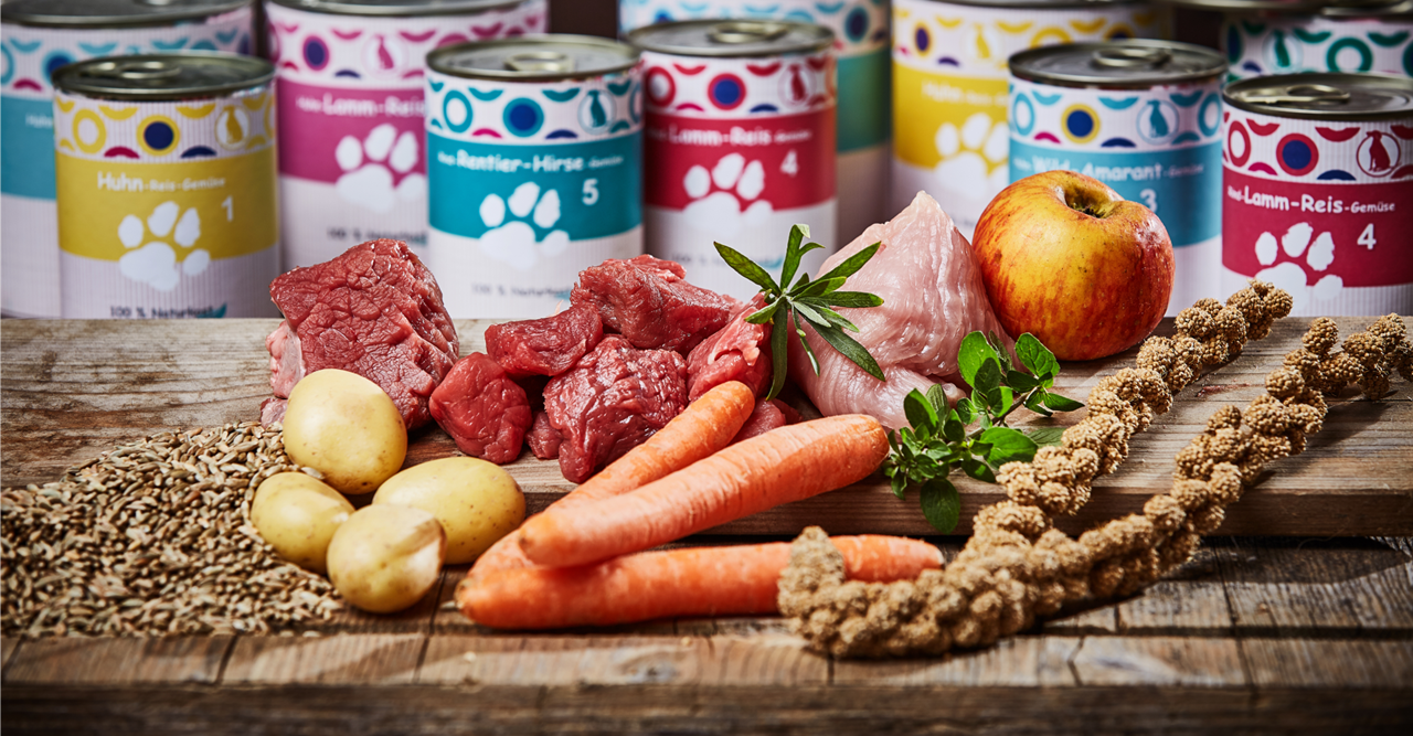 Wittis-Tiernahrung GmbH Produkt-Beispiele Hundefutter nach BARF