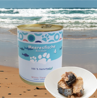 Wittis-Tiernahrung GmbH Produkt-Beispiele Reinfleischdose 100 % Fisch
