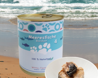 Wittis-Tiernahrung GmbH Produkt-Beispiele Reinfleischdose 100 % Fisch