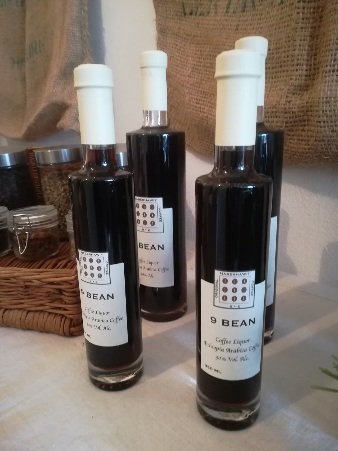 ORIGINAL HABESHAWIT COFFEE  Produkt-Beispiele Kaffeelikör