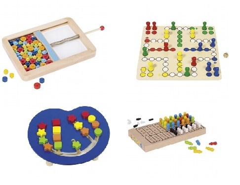 ElefanToys Ulrike Winkler-Otte Produkt-Beispiele Gesellschaftsspiele aus Holz