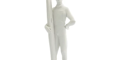 Händler - Bezirk Bregenz - Skifahrer Biskuitporzellan - RÖMER VII