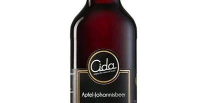 Händler - PLZ 5161 (Österreich) - Bio-Saft gespritzt Apfel-Johannisbeere und mild mit Kohlensäure versetzt. 0,5 l oder 0,33 l Flasche mit Schraubverschluss - Cida e.U.