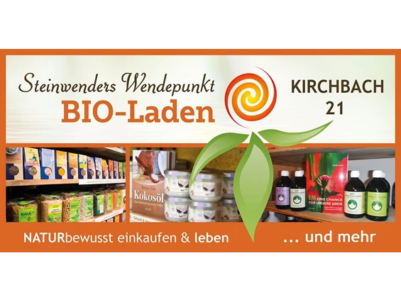 Unternehmen: Steinwenders Wendepunkt Bio-Laden und mehr