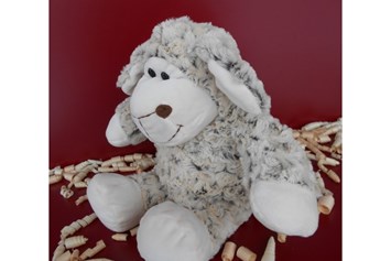 Unternehmen: Etwas für die Kleinen unter uns :-)

Herziges, sehr kuscheliges Schaf mit Zirbenfüllung. Handwäsche geeignet, wenn man die Füllung raus gibt. - Arler Kosmetik & Zirbenprodukte & Regionales