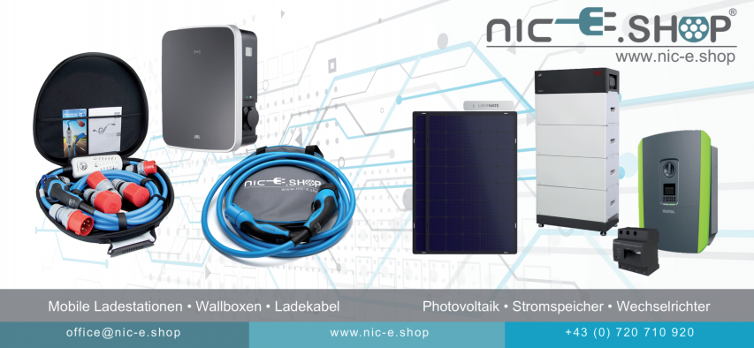 nic-e Shop Produkt-Beispiele Stationäre Ladestationen