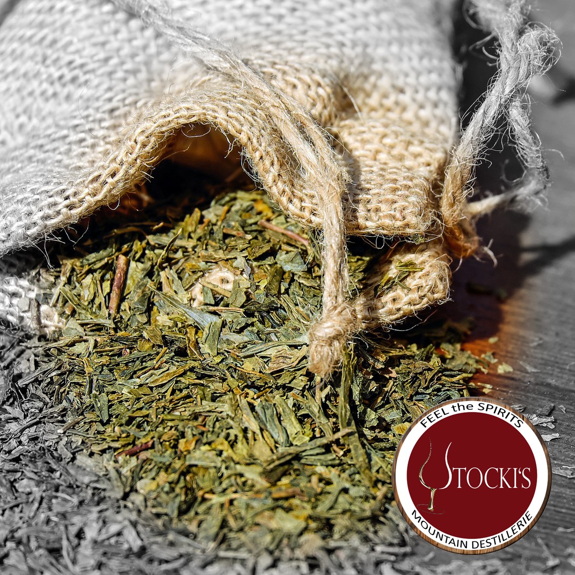 Stocki's Mountaindestillerie Produkt-Beispiele Heubrand