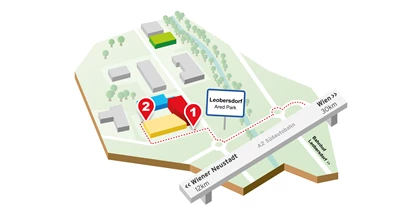 Händler - Industrieviertel - Anfahrtsplan - druck.at Druck- und Handelsgesellschaft mbH