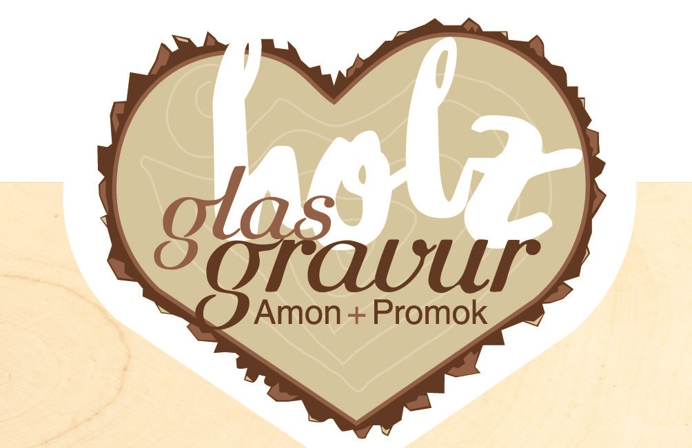 Unternehmen: Logo - Holz-Glasgravur Amon-Promok 