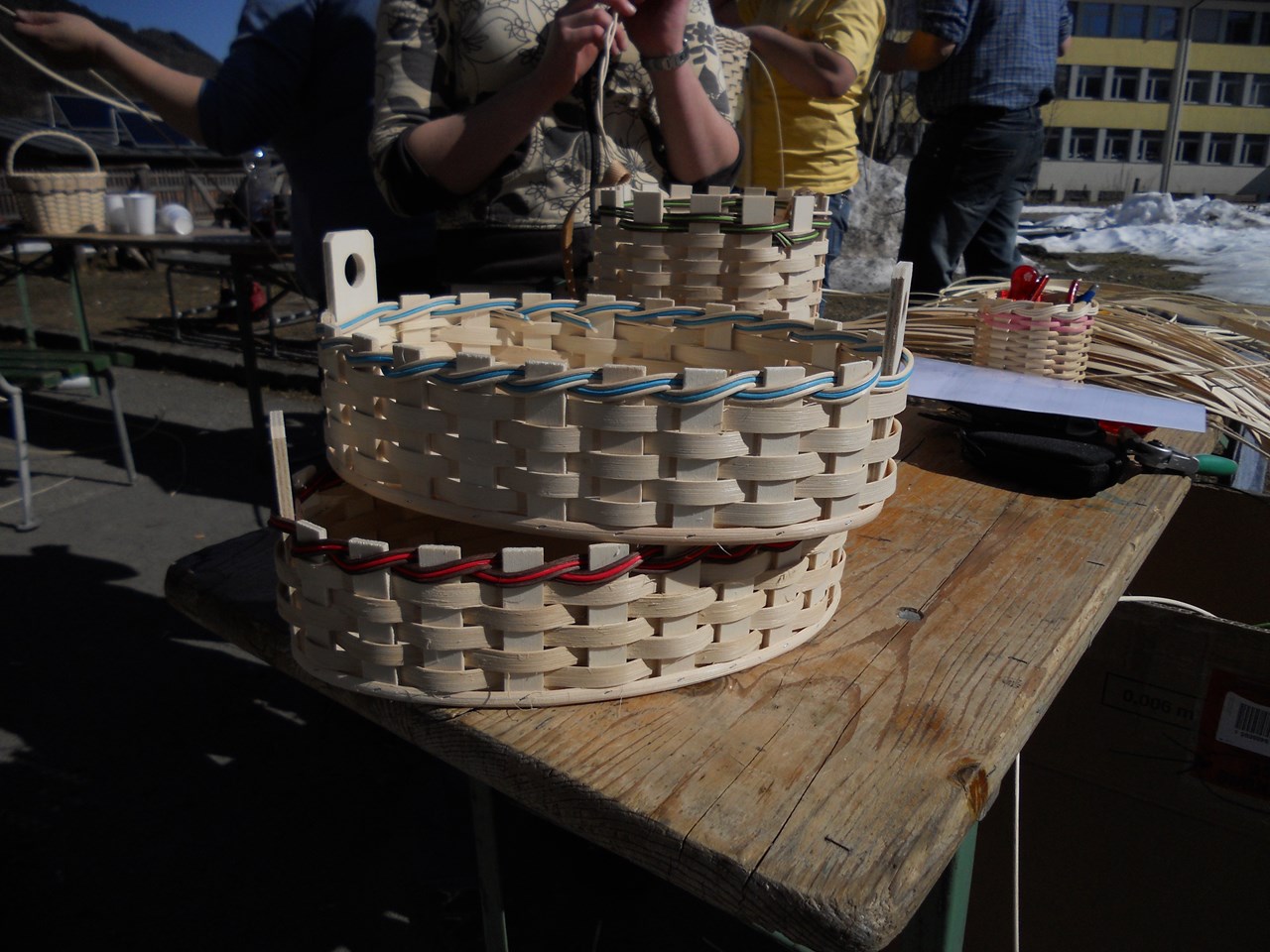 IDEE - KREATIV Produkt-Beispiele Korbmaterial