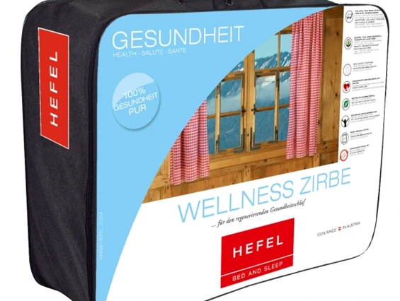 Unternehmen: Zirbenbettdecken von Hefel - Mattex - Matratzen & Textilien zum Wohlfühlen