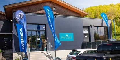 Händler - PLZ 5161 (Österreich) - Außenansicht - Prinzbike der Bikeshop in Bergheim bei Salzburg