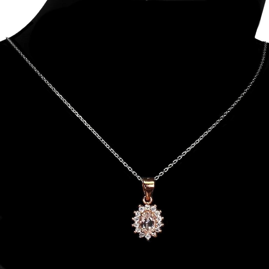 JOY Produkt-Beispiele Pink Morganit Collier