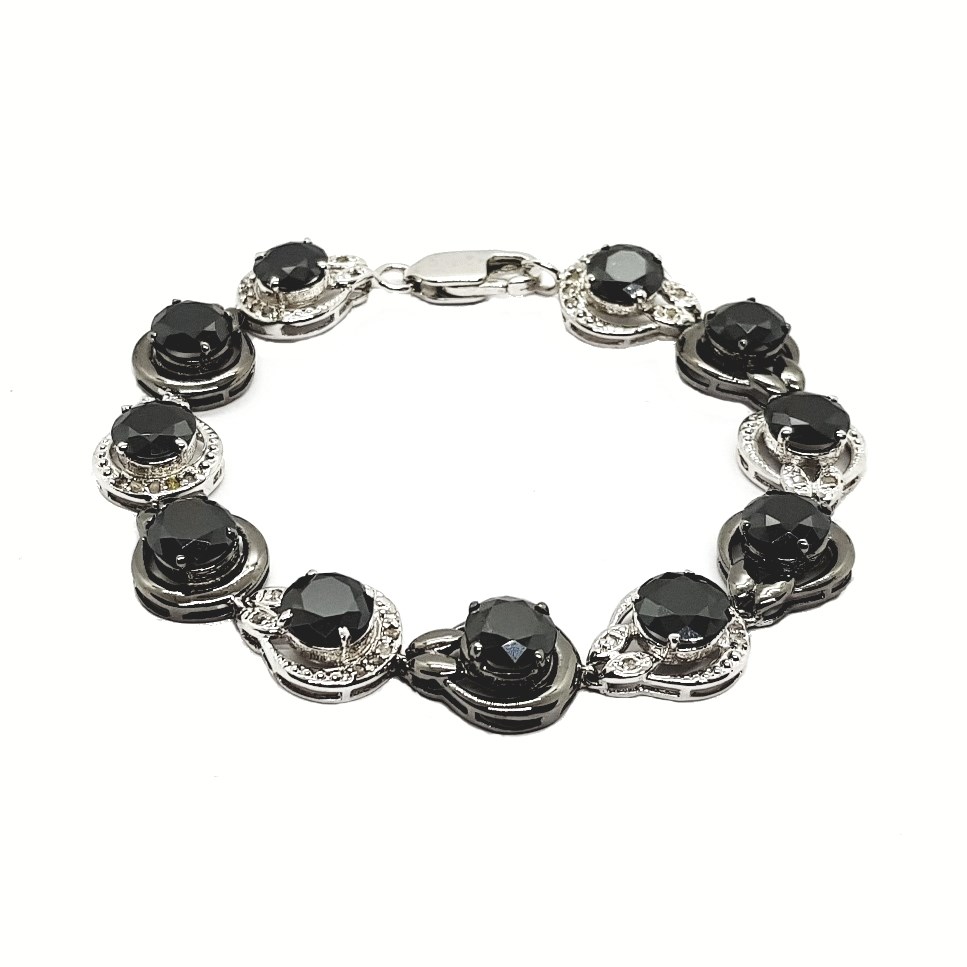 JOY Produkt-Beispiele Moissanit Armband mit Rohdiamanten