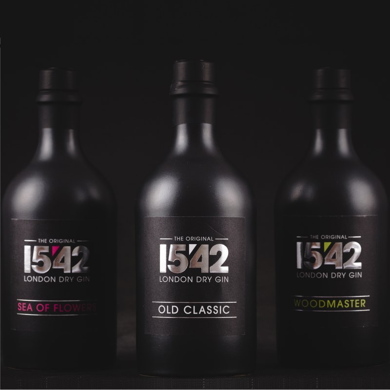 Hödl Hof – Brennerei Produkt-Beispiele 1542 Gin - Gin aus Österreich