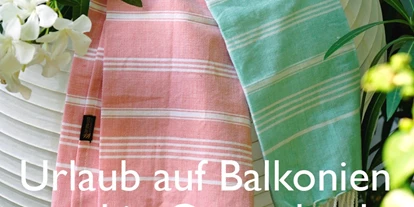 Händler - PLZ 5161 (Österreich) - Fouta - beliebtes leichtes Badetuch für den Sommer, aus Bio-Baumwolle - Weltladen Gneis