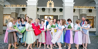 Händler - Salzburg-Stadt Stadt Salzburg - Das Team vom Salzburger Heimatwerk - Salzburger Heimatwerk