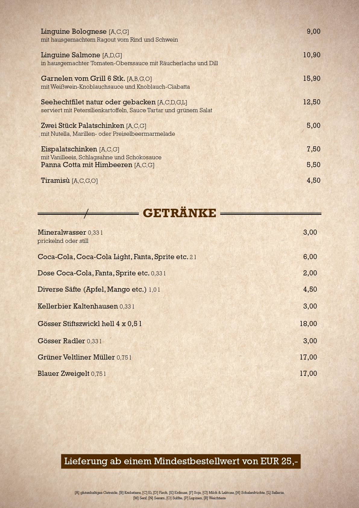 Händler - Hallein - Pizzeria Bella Palma