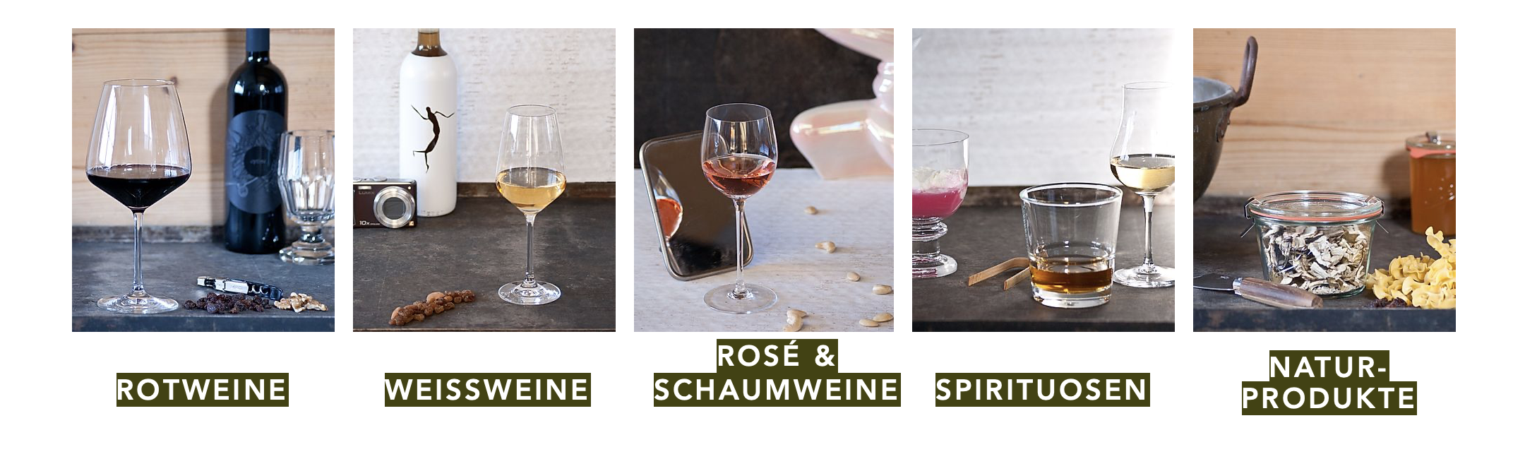 Bernagut e.U. - www.bernagut.at Produkt-Beispiele Weine & Naturprodukte