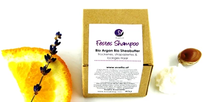 Händler - PLZ 5542 (Österreich) - Festes Shampoo BIO Argan BIO Sheabutter - Evelia Kosmetik - Naturkosmetik handgemacht