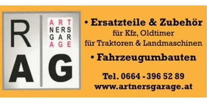 Händler - PLZ 5112 (Österreich) - artnersgarage - Ralph Artner