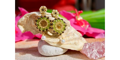Händler - Salzburg-Stadt Stadt Salzburg - Ohrringe aus Olivin - Anamkara Soul Jewelry 🌿 Zauberhaftes Schmuckhandwerk