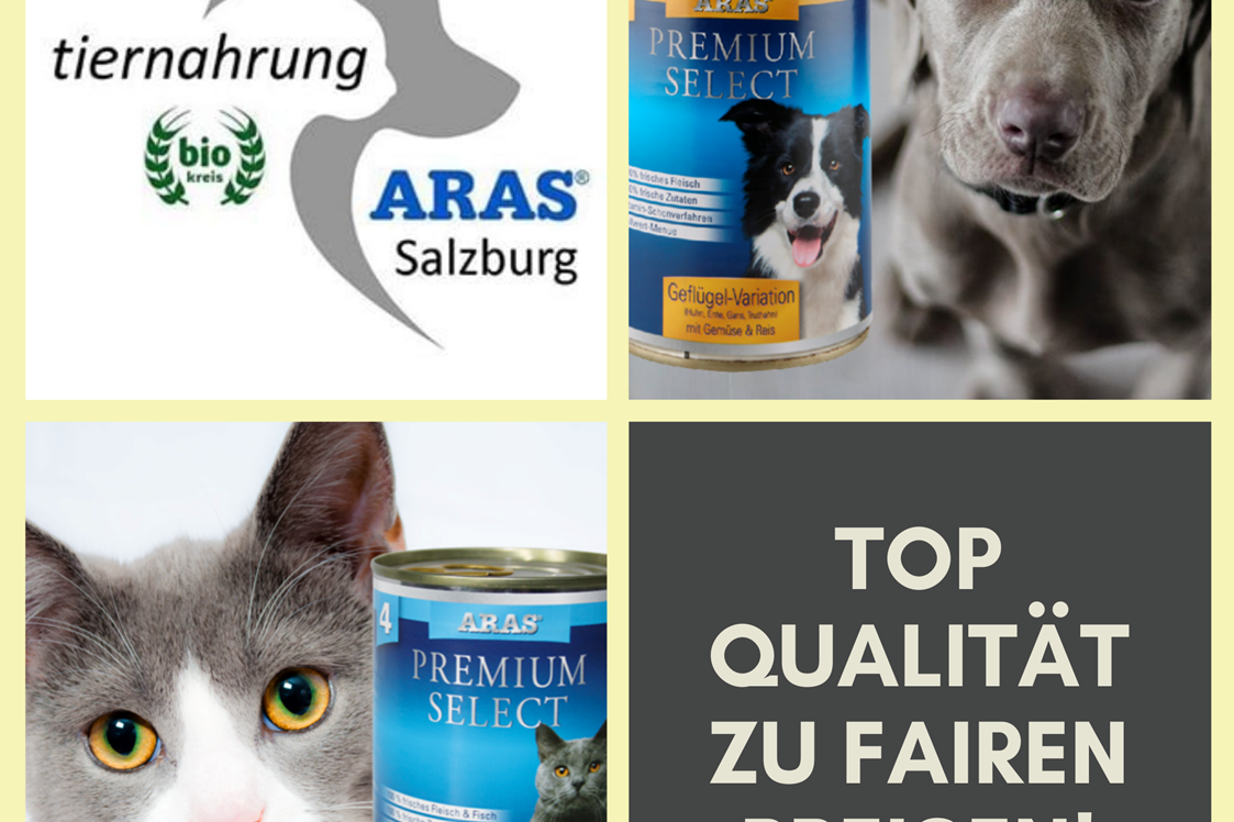 Unternehmen: ARAS Salzburg / Tiernahrung