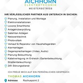 Unternehmen - Aichhorn Elektrotechnik