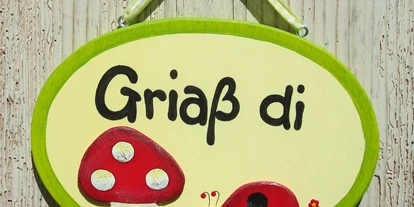 Händler - PLZ 5161 (Österreich) - TürSchild * Käferl * Griaß di * apfelgrün * - HolzHexe