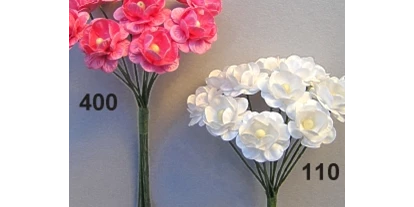 Händler - PLZ 5161 (Österreich) - Papier-Röschen - Rasp Salzburg - Gewürzgebinde Hochzeitsanstecker Kunstblumen