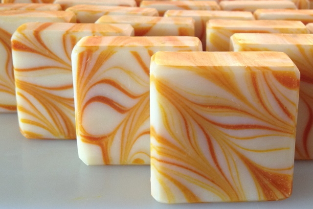 Händler - PLZ 5203 (Österreich) - Schafmilchseifen mit dekorativer Marmorierung - Salzburger Seifenkiste