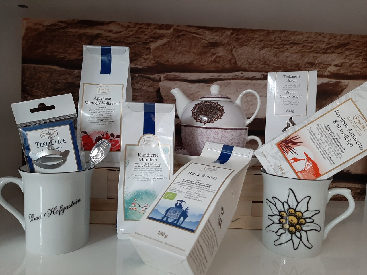 Bad Hofgasteiner Marktladen Produkt-Beispiele Tee