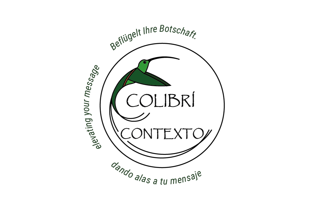 Unternehmen: Logo - colibrí contexto