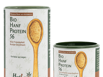 Hanfland GmbH Produkt-Beispiele Bio Hanfproteinpulver 56%