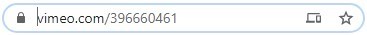 vimeo Videos einbetten - einfach URL aus dem Browser kopieren